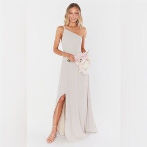 NWT Show Me Your Mumu Shannon One-Shoulder Dress Size Small